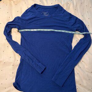 Oiselle Wazzie Wool long sleeve size 4